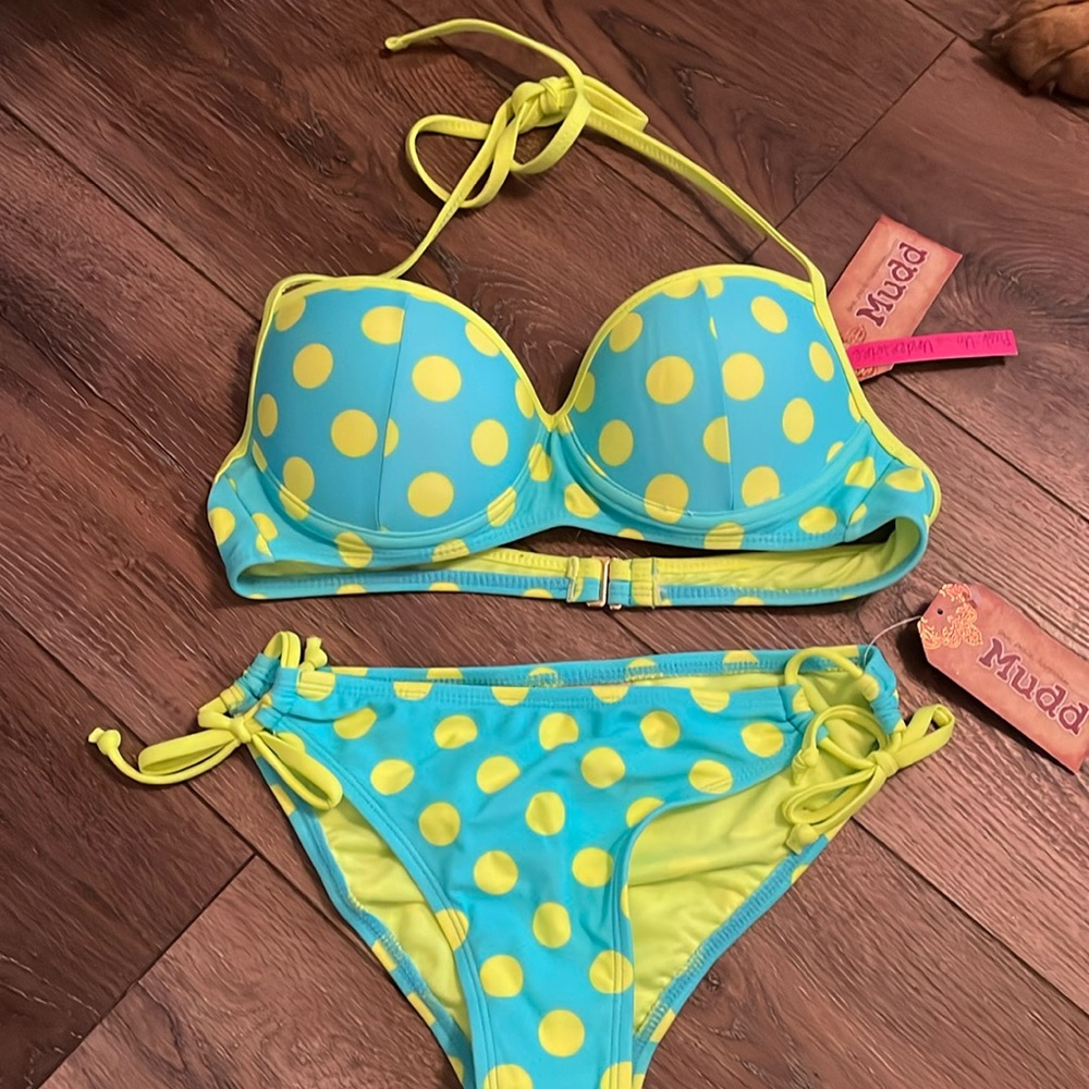 NWT mudd swimsuit set